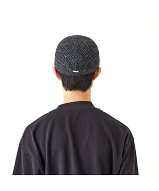 ATRENA 【日本製】つばスエードキャップ ブラック