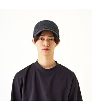 ATRENA 【日本製】つばスエードキャップ ブラック