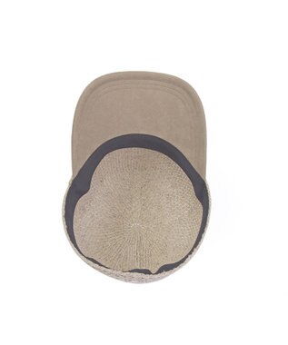 ATRENA 【日本製】つばスエードキャップ ベージュ