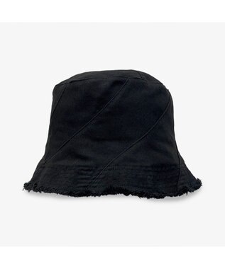 林八百吉商店 Champion　フリンジスリットチューリップハット ブラック