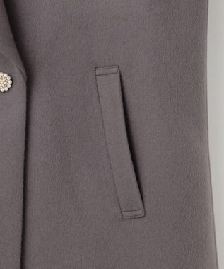 TOCCA 【消臭】PEARL ROCK ショートコート モカ系