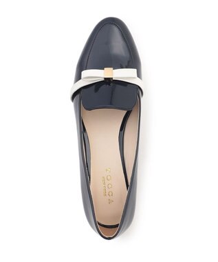 TOCCA 【晴雨兼用】TINY RIBBON  RAIN ROAFER レインパンプス ネイビー系