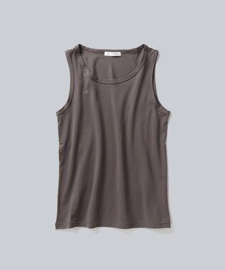 WHITE MAILS SPANDEX PAPER JERSEY タンクトップ