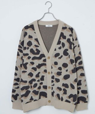 WEGO オーバーフィットパターンカーディガン 柄3
