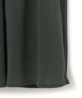 23区 【洗える】チュールコンビジャージー シアー カットソー カーキ系