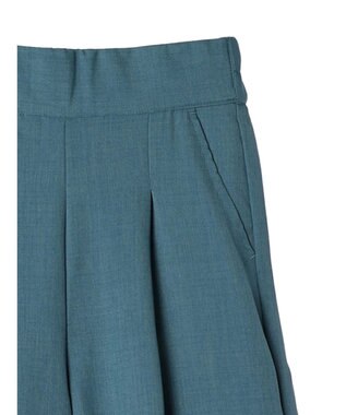 Green Parks ・ＥＬＥＮＣＡＲＥ　ＤＵＥ　リネンライクワイドパンツ Green