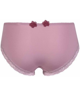 WACOAL ショーツ 【リボンブラ 胸もとフィットながもち】 BXD409とペア はきこみ丈あさめ レディース PXD109 /ワコール ロマンピンク