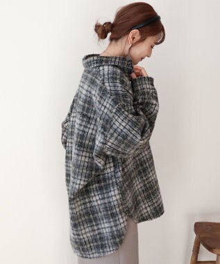 AMERICAN HOLIC シャギーＢＩＧＣＰＯ Ivory