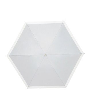 MOONBAT 【晴雨兼用日傘】ランバン コレクション（LANVIN COLLECTION） 折りたたみ日傘 グログランリボン グレー