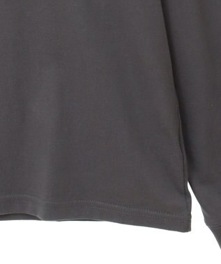 Green Parks ■ＰＥＡＮＵＴＳ　クロスステッチロンＴ Charcoal Gray