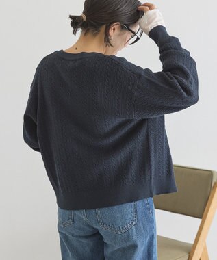 AMERICAN HOLIC 【BEVERLY HILLS POLO CLUB】ニットカーディガン Navy