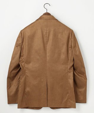 JOSEPH ABBOUD 【ストレッチ/スウェードタッチ/JAPANファブリック】コマ スウェード ジャケット キャメル系