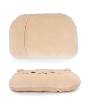 Mother garden しろたん らっこいぬ 顔まくら 29cm×43cm らっこいぬ