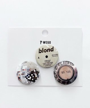 WEGO アソート缶バッジセットF 柄3