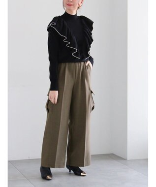 Te chichi イージーカーゴスラックス カーキ