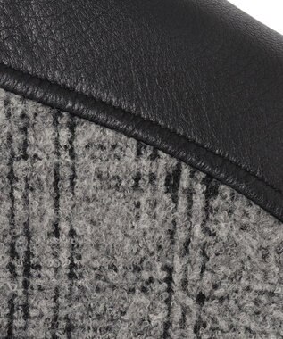 JOSEPH HOMME レザーブロックブークレ　ブルゾン ライトグレー系