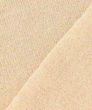 Feroux 【洗える】ラメ プルオーバーニット ベージュ系