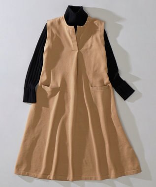 組曲 【WEB限定・2SET】ニットジャンスカセット キャメル系×ブラック系