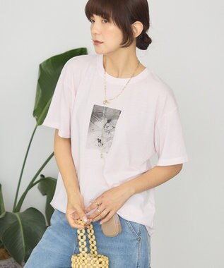 AMERICAN HOLIC アソートプリントTシャツ Light Pink