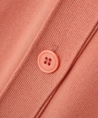 Green Parks ここちニットＶネックカーディガン Pink