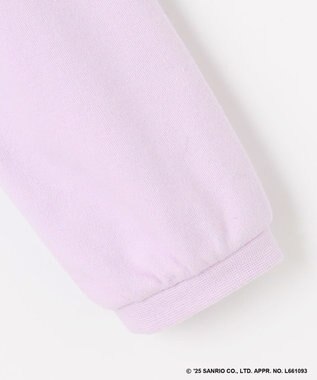 ANY KIDS 【マイメロディ＆クロミ×ANY KIDS】長袖Tシャツ ラベンダー×クロミ