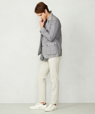 JOSEPH ABBOUD 【オーガニックコットン】ハイパワーカルゼ パンツ ホワイト系