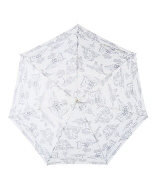 MOONBAT estaa 【耐風】長傘 ヴィレッジドット UV ベージュ