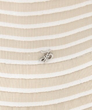 J.PRESS LADIES 【洗える・UVケア・畳める】ブレード ハット ベージュ系2