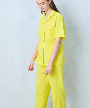 une nana cool 【綿100％】40ハイゲージ天竺半袖パジャマ MADE WITH LIBERTY FABRIC YE