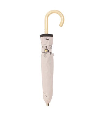 MOONBAT DAKS(ダックス) 晴雨兼用日傘 折りたたみ傘 街並み フワクール生地使用 ピンク