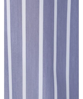 CRAFT STANDARD BOUTIQUE プランサーボタンシャツワンピース Stripe Blue