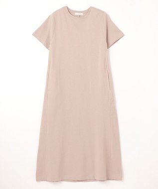 ANY L 【洗濯機可】Ａラインフレア ワンピース サンドベージュ