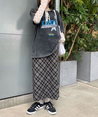 WEGO 【綿100%】ヴィンテージウォッシュグラフィックTシャツ 柄3