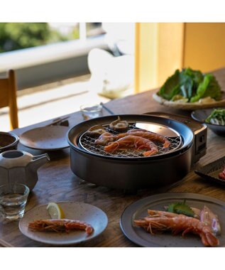 YAMATO テーブル＆キッチン 【siroca】おうちいろり（土鍋付き）  ブラック  SQ-D151D ブラック