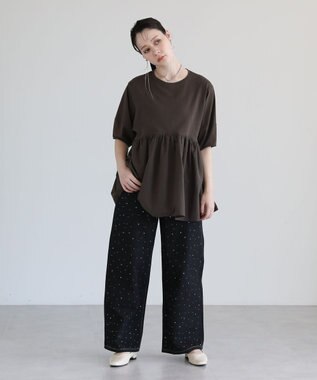 Green Parks ・ｍｉｎｉａ　センターシーム金具付パンプス Ivory