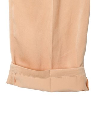 Green Parks つやサテンイージーパンツ Salmon Pink