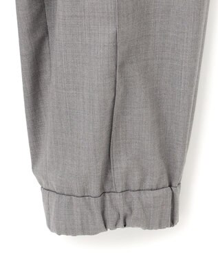 ICB 【洗える】T/Wブロード ジョグパンツ ライトグレー系