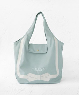 TOCCA TOCCA RIBBON ECOBAG エコバッグ スカイブルー系