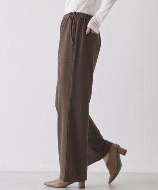 AMERICAN HOLIC 【イージーケア】ベイカーリラックスパンツ Brown
