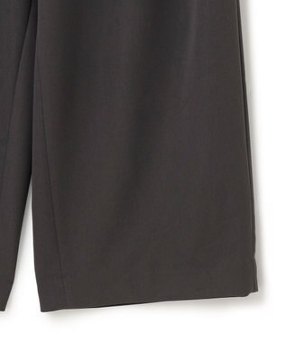 UNFILO L サマーセットアップ ワイドパンツ チャコール