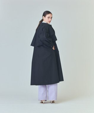 GRACE CONTINENTAL タッサードレスコート ブラック