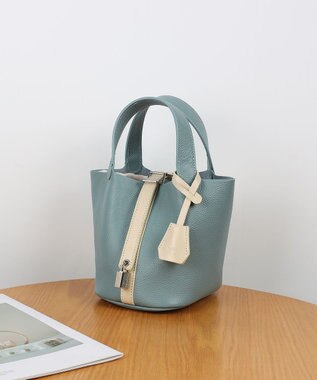 style code 【PADMA/パドマ】 キーチャーム付 本革ミニトートバッグ