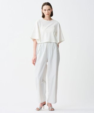 uncrave ライトプルーフナイロン パラシュートパンツ グレージュ