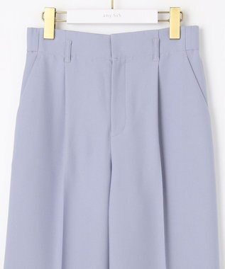 ANY SIS 【WEB・一部店舗限定】褒めらレディ ワイド パンツ ライトブルー