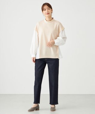 SHARE PARK LADIES ドッキングプルオーバー オフホワイト