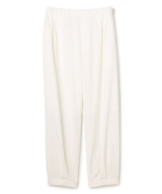BEIGE， YANN / 裾カフス イージーアンクルパンツ White
