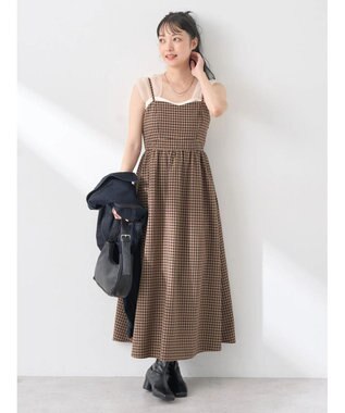 earth music&ecology ビスチェ風キャミドレ