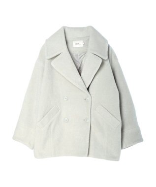 earth music&ecology ＢＩＧカラーコクーンコート Mint