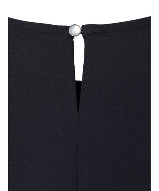 CRAFT STANDARD BOUTIQUE ８分丈ウエストタックオールインワン Navy