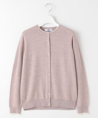 J.PRESS LADIES L 【洗える】アーガイル ツイン ニット ベージュ系